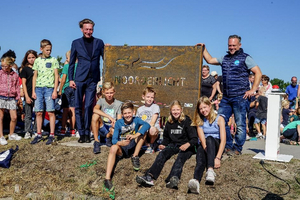Steiger Noorderlicht met leerlingen en Tjeerd van Dekken