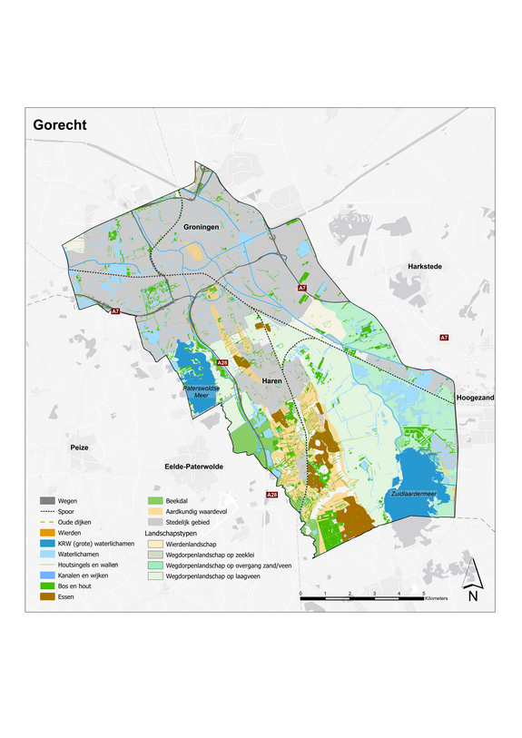 Landschapskaart Gorecht