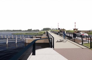 Fietsbrug Reitdiep Fietsbrug Reitdiep