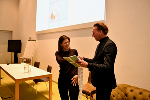 Tjeerd van Dekken met Wilja Strating