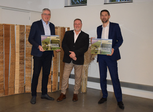 Overhandiging rapport aan gedeputeerden Hamster en Jumelet