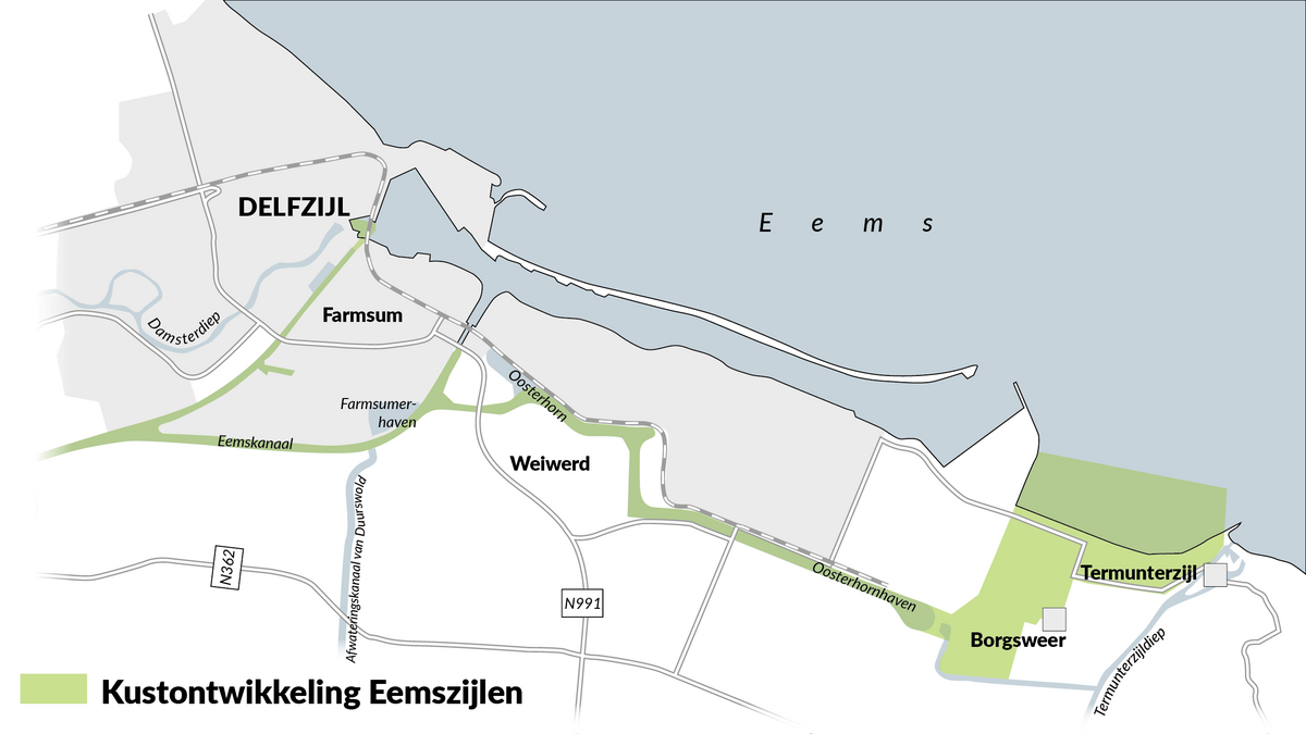 Kaart Groote Polder