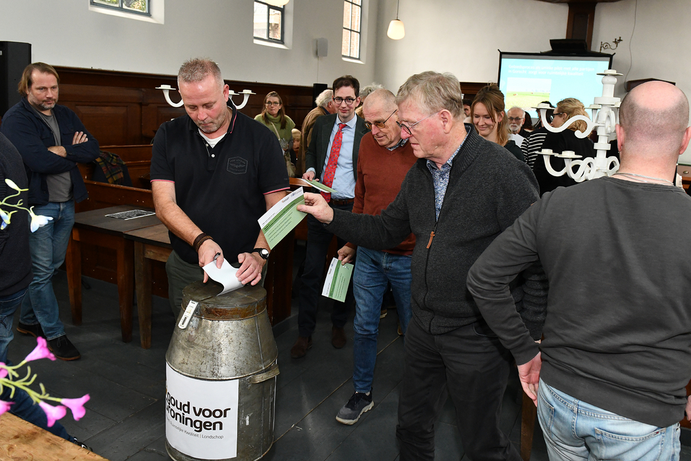 Een stemronde tijdens de bijeenkomst